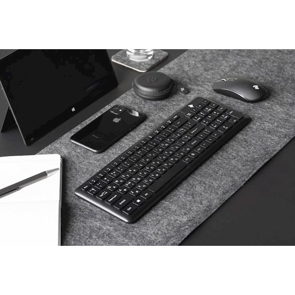 2E Keyboard KS230 Slim WL Black 2E-KS230WB