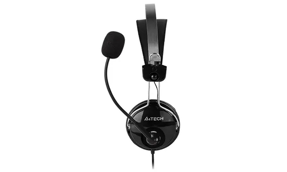A4Tech HU-7P USB Headset With Mic Black