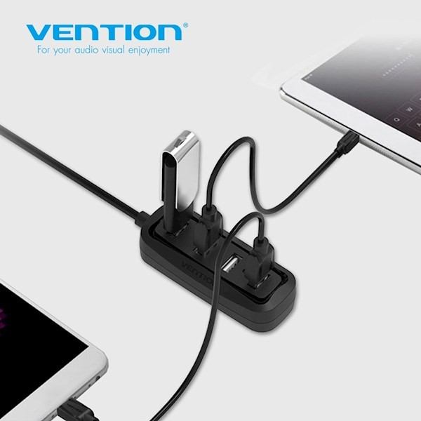 VENTION USB2.0 4-Port HUB VAS-J43-B015