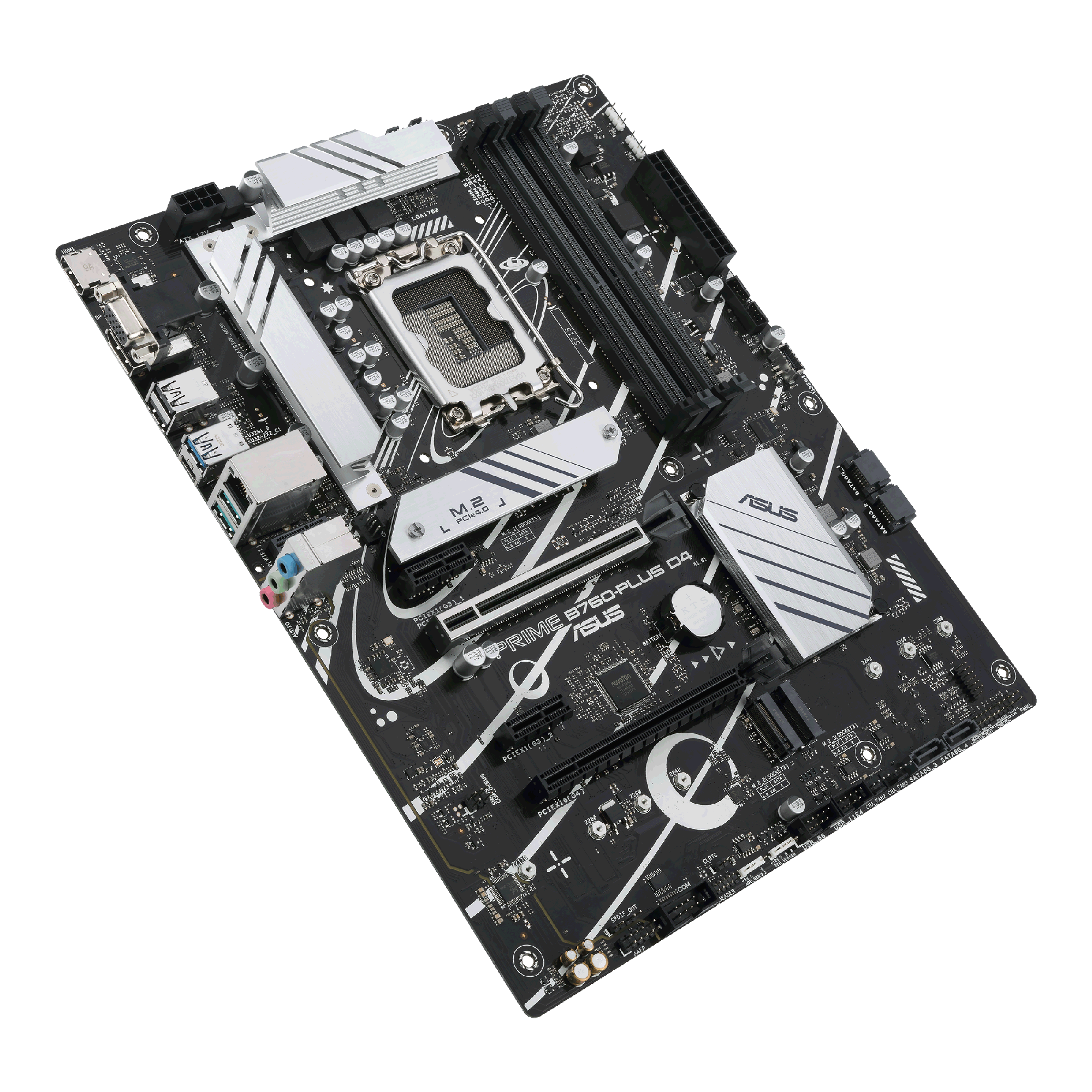 Asus Motherboard PRIME B760-PLUS D4 s1700 B760 4xDDR4 M.2 HDMI D-Sub DP ATX 90MB1CW0-M1EAY0