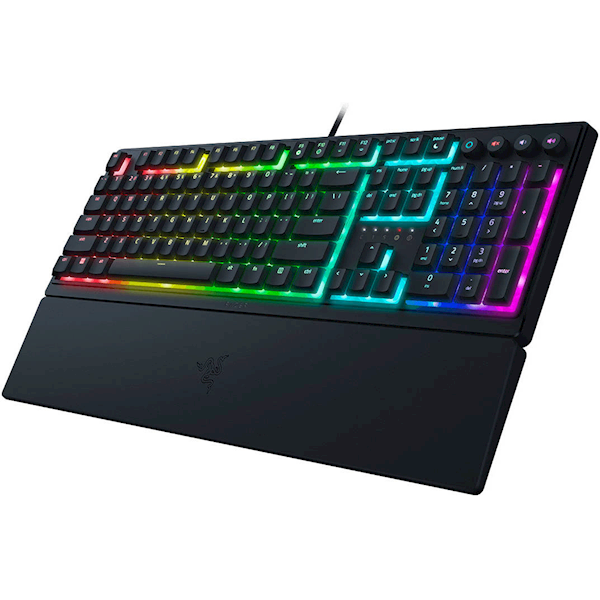 Razer Keyboard Ornata V3 RGB 104key Mecha-Membrane Switch USB EN, black RZ03-04460100-R3M1