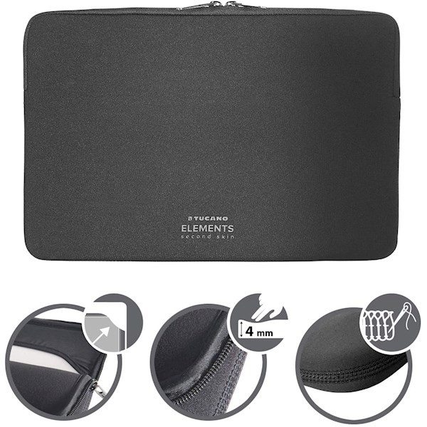 Tucano FOLDER ELEMENTS MB PRO 13 RETINA BLACK BF-E-MB13