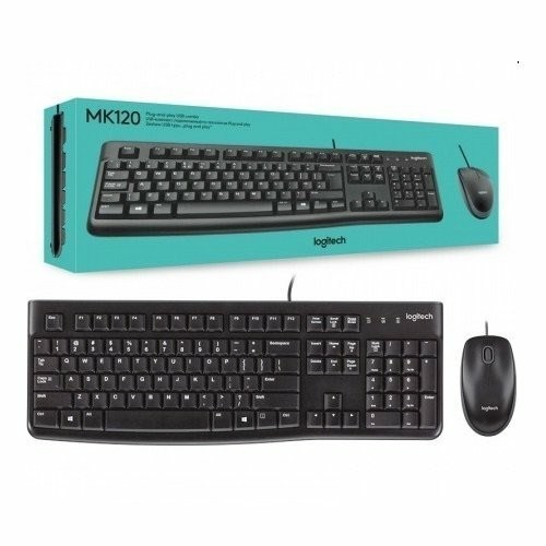 Logitech MK120 Combo Russian layout USB (V5L920002561)