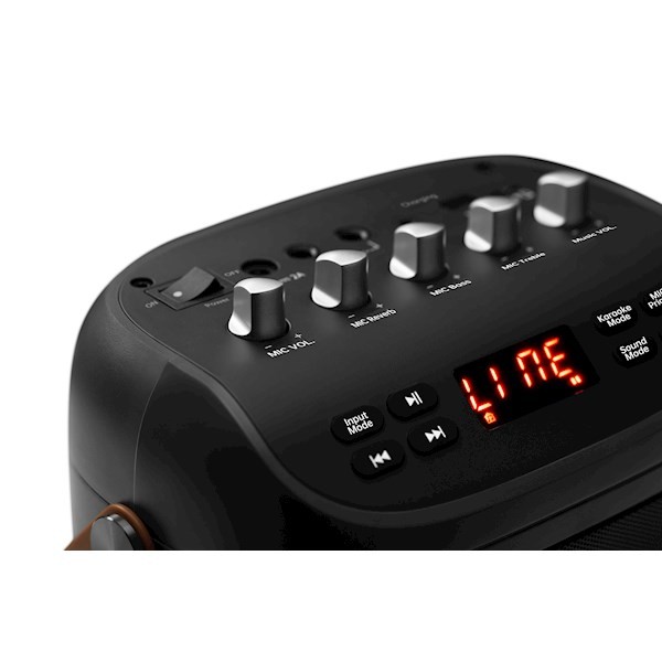 Edifier PK305, 18W, Bloototh, USB, TF-card, Party Trolley Speaker, Gray