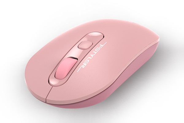 A4Tech Fstyler FG20 2.4G Wireless Mouse Pink
