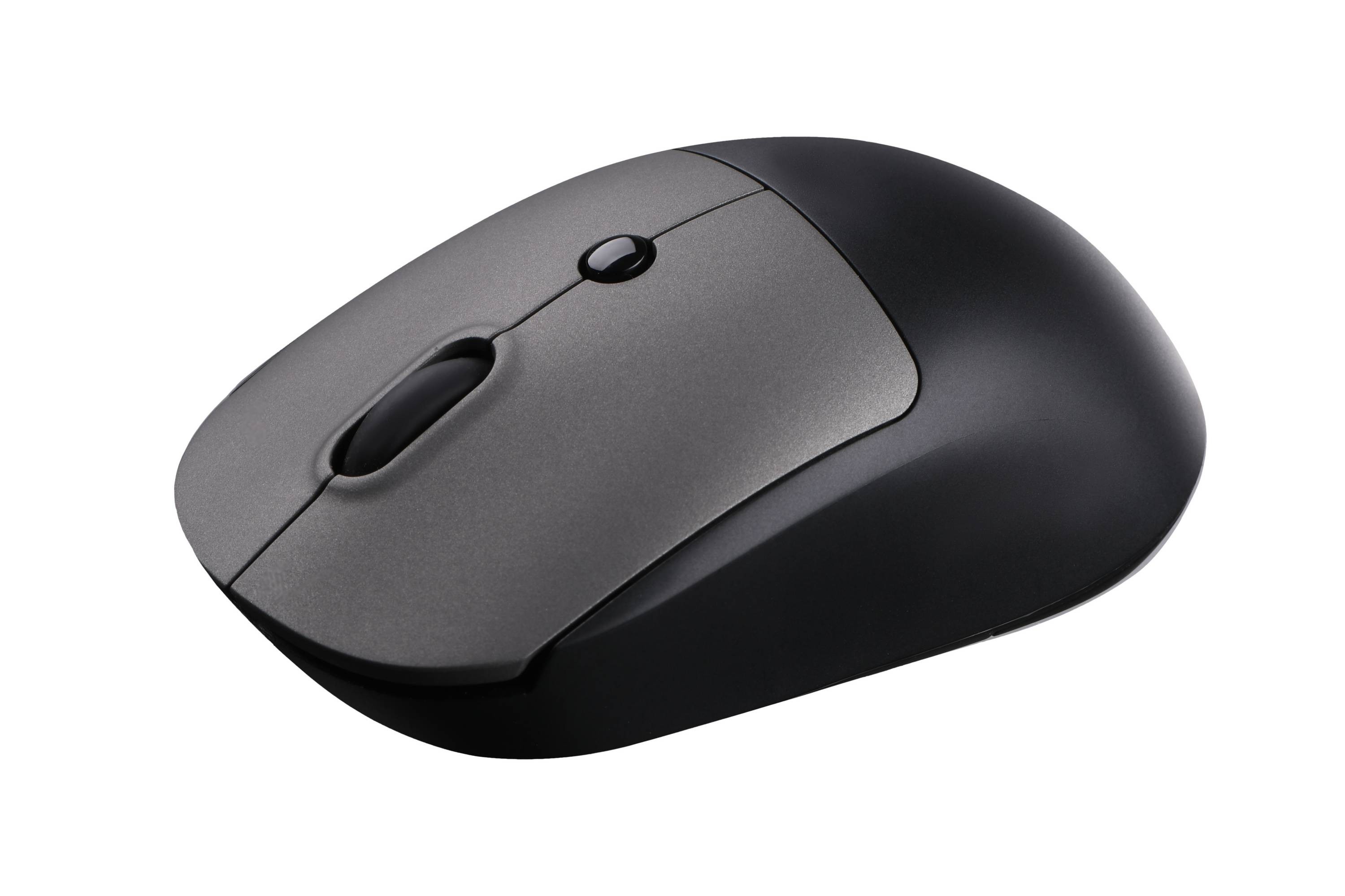 2E Mouse MF218 Silent, WL/BT, black-grey 2E-MF218WBG