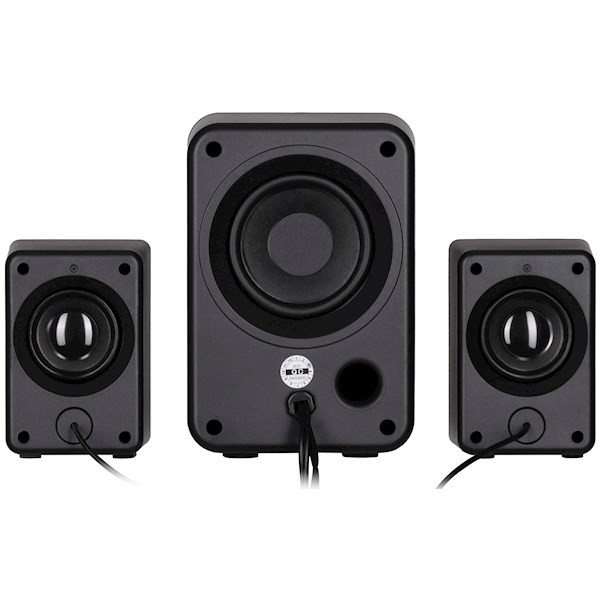 2E Multimedia speaker PCS301 RGB, 2.1, USB, Black 2E-PCS301BK