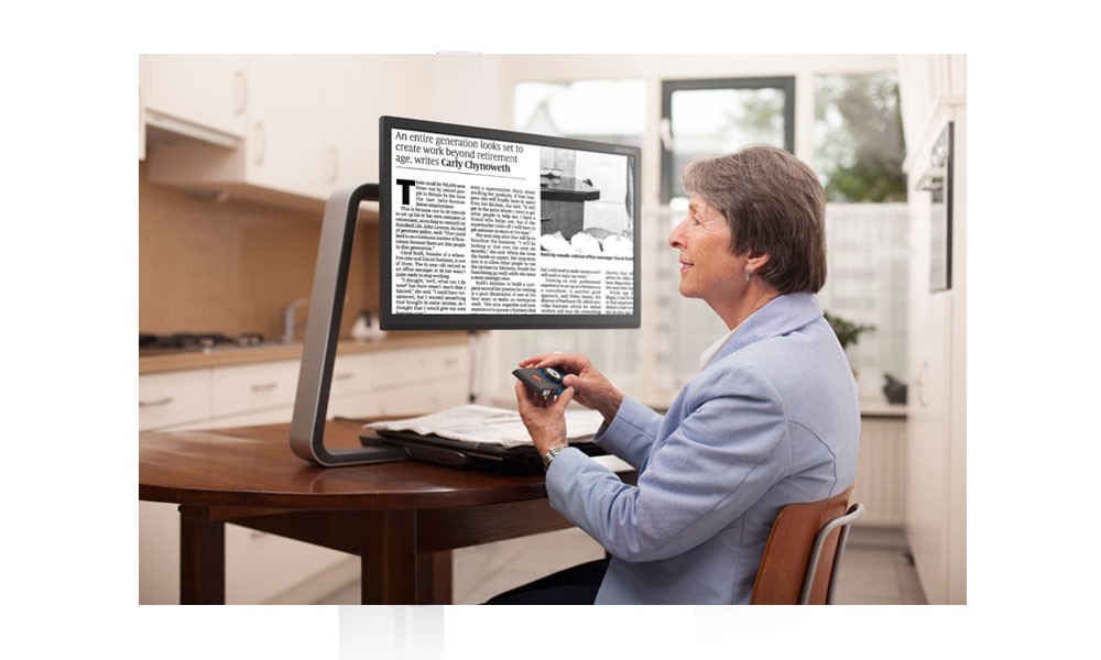 Optelec ClearView C One 21.5 High-quality video magnifier