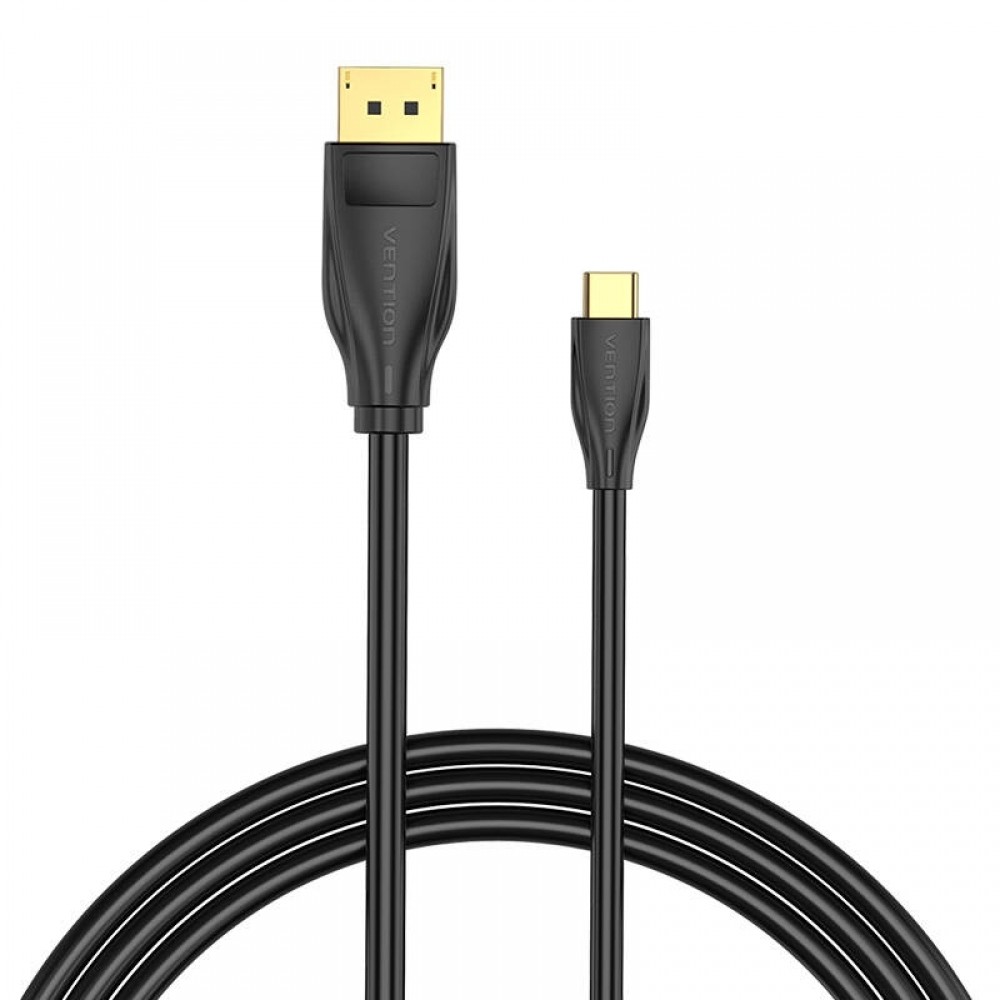 Vention CGYBG USB-C to DP 8K DP Cable 1.5M Black