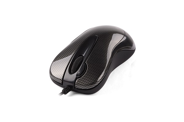 A4Tech N-60F-2 Wired Mouse Carbon