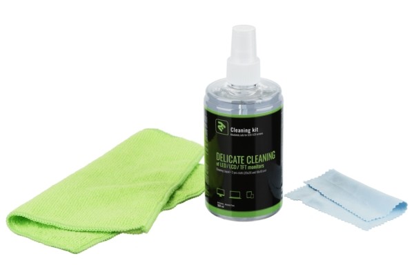 2E CLEANING KIT 300 ML LIQUID AND 10×10/20×20 CM CLOTH 2 PCS 2E-SK300L