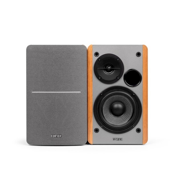 Edifier Studio R1280DB 2.0 Bookshelf Bluetooth Speakers | Optical Input | BT | AUX | 42 W | Brown