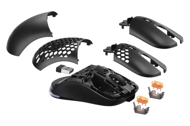 2E GAMING Mouse HyperDrive Lite WL, RGB Black 2E-MGHDL-WL-BK