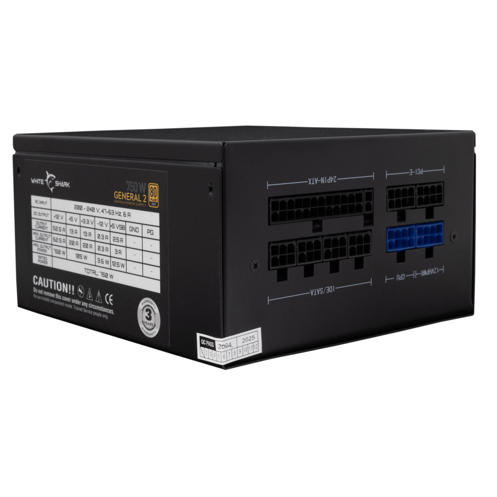White Shark GPSU-750W GENERAL-2 750W 80+ GOLD Full Modular