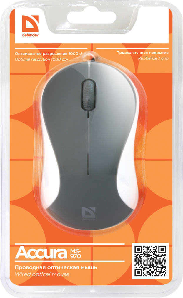 Defender Accura MS-970 Grey+White