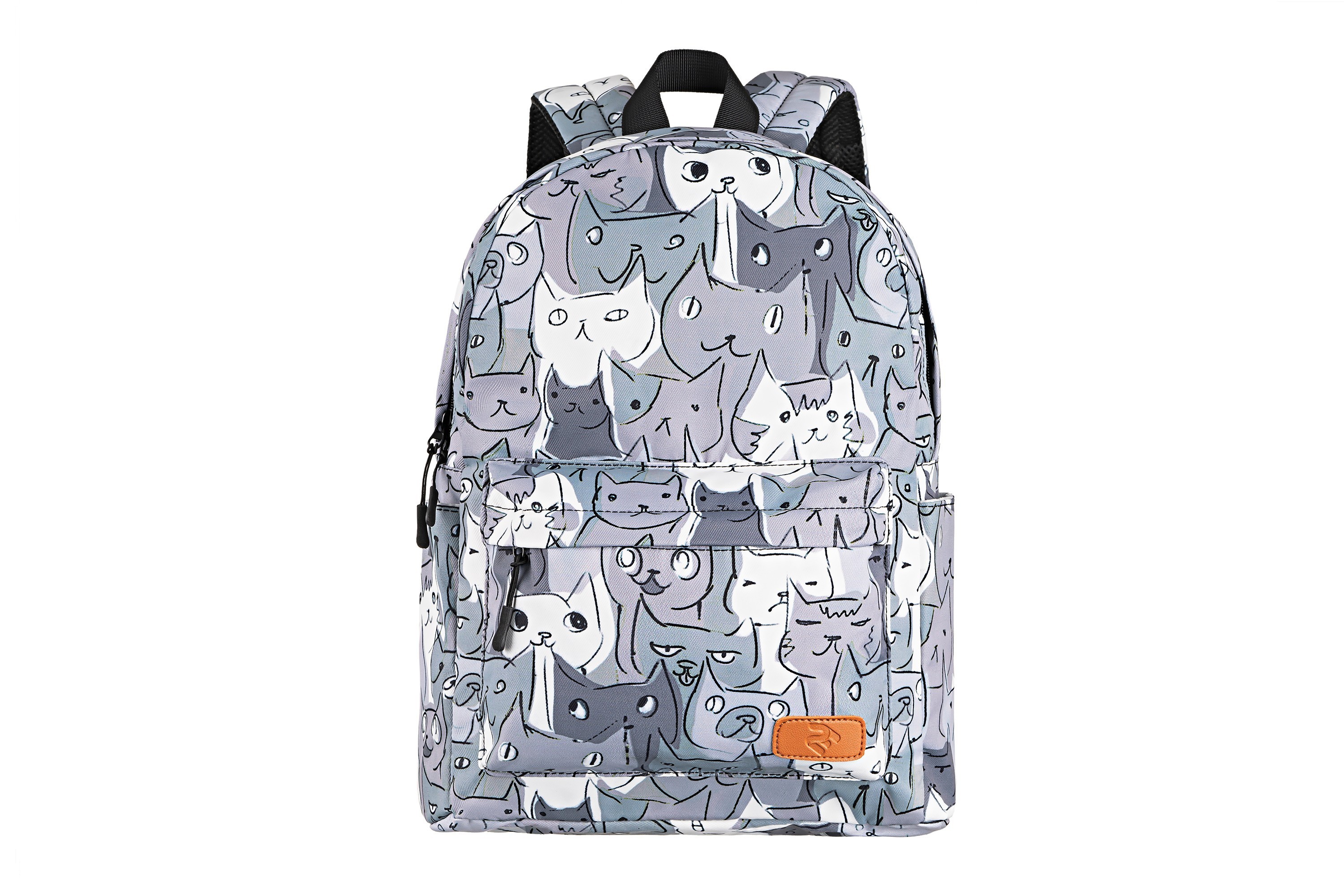 LAPTOP BACKPACK 2E BPT6114GC, TEENSPACK CATS, GREY 2E-BPT6114GC