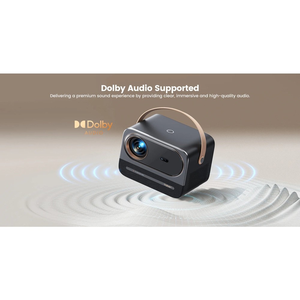 Yaber U12 Home Cinema, LCD Projector, FHD 1920x1080, 700lm, Black